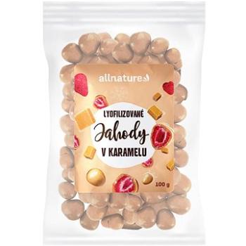 Allnature Mrazem sušené jahody v karamelu 100 g (16227 V)