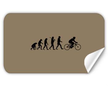 Samolepky obdelník - 5 kusů Evolution Bicycle