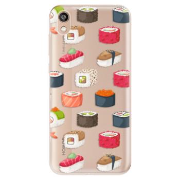 Odolné silikonové pouzdro iSaprio - Sushi Pattern - Huawei Honor 8S