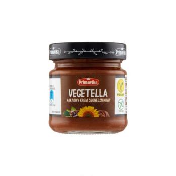 Slunečnicový krém Vegetella 160 g karamel - Primavika