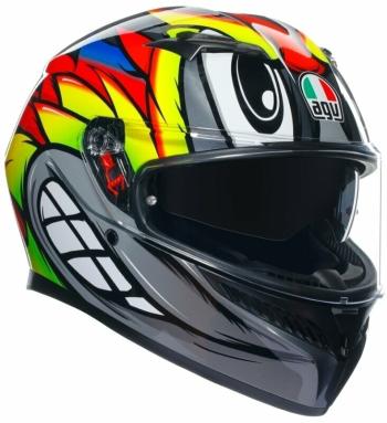 AGV K3 Birdy 2.0 Grey/Yellow/Red L Přilba