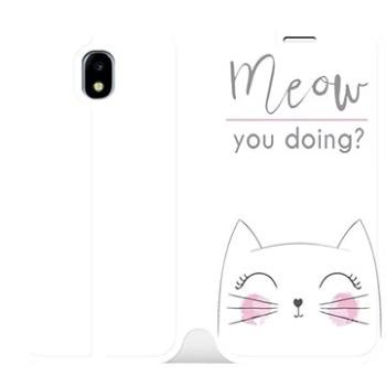 Flipové pouzdro na mobil Samsung Galaxy J5 2017 - M098P Meow you doing? (5903226065561)
