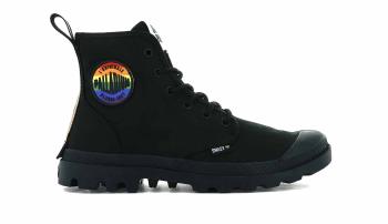 Palladium Pampa Smiley Pride černé 76879-008-M