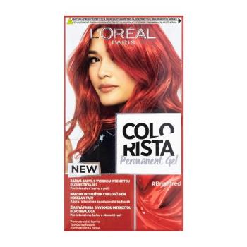 L'Oréal Paris Colorista Permanent Gel 60 ml barva na vlasy pro ženy Bright Red na barvené vlasy; na všechny typy vlasů