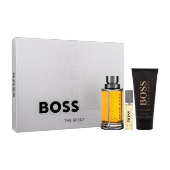 HUGO BOSS Boss The Scent dárková kazeta toaletní voda 100 ml + toaletní voda 10 ml + sprchový gel 100 ml pro muže