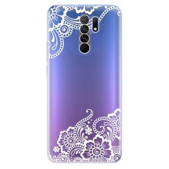 Odolné silikonové pouzdro iSaprio - White Lace 02 - Xiaomi Redmi 9