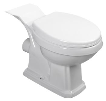 AQUALINE ANTIK WC kombi mísa, bílá AK107-432