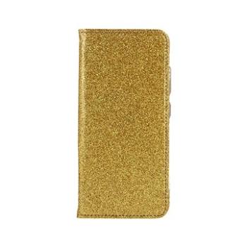 Forcell Samsung A32 knížkové glitter zlaté 58386 (Sun-58386)