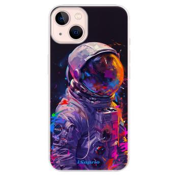 Odolné silikonové pouzdro iSaprio - Neon Astronaut - iPhone 13