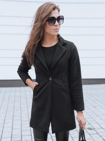 Černý dámský kabát NY0461 Velikost: M