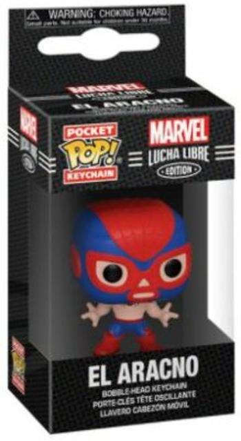 Funko POP Keychain: Marvel Luchadores - Spider-Man (klíčenka)