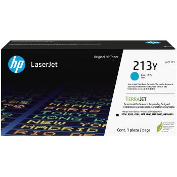 HP W2131Y - originální toner HP 213Y, azurový, 12000 stran