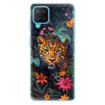 Odolné silikonové pouzdro iSaprio - Flower Jaguar - Samsung Galaxy M12