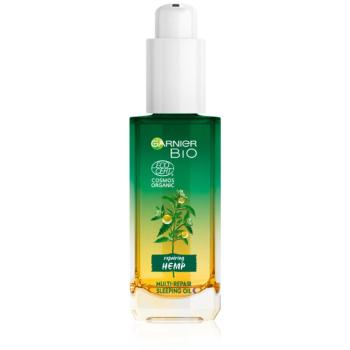 Garnier Bio Repairing Hemp noční regenerační sérum s konopným olejem 30 ml