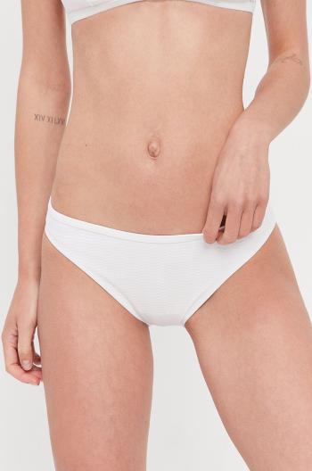 Plavkové kalhotky Calvin Klein bílá barva