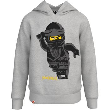 LEGO&reg; kidswear SWEATSHIRT W. Chlapecká mikina, šedá, velikost