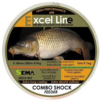 Sema vlasec combo shock feeder oranžová 300 m-průměr 0,20 mm / nosnost 5,85 kg