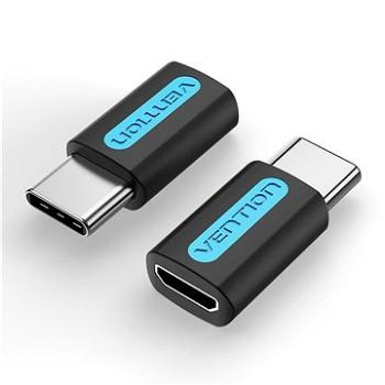 Vention USB-C (M) to Micro USB 2.0 (F) Adapter Black PVC Type (CDXB0)