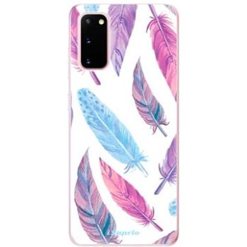 iSaprio Feather Pattern 10 pro Samsung Galaxy S20 (feather10-TPU2_S20)
