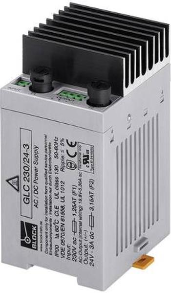 Vestavný napájecí zdroj Block GLC 230/24-5, 24 V/DC, 120 W