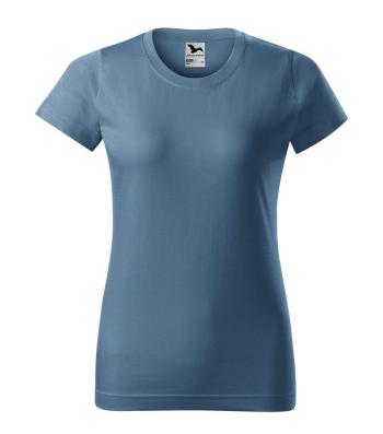 MALFINI Dámské tričko Basic - Denim | XS