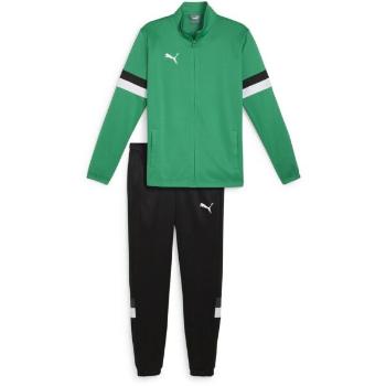 Puma TEAMRISE TRACKSUIT Pánská tepláková souprava, zelená, velikost