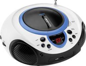 CD-rádio Lenco SCD-38 USB, AUX, CD, USB, modrá