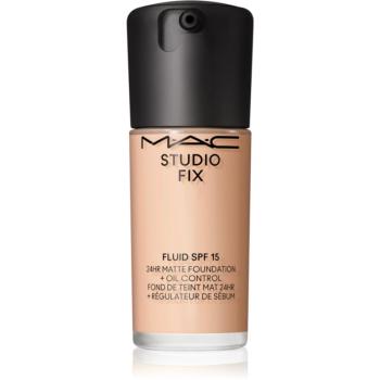 MAC Cosmetics Studio Fix Fluid SPF 15 24HR Matte Foundation + Oil Control matující make-up SPF 15 odstín N4.5 30 ml