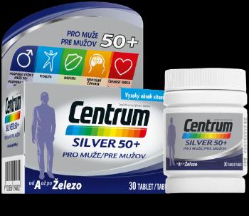 Centrum multivitamín pro muže 50+, 30 tablet