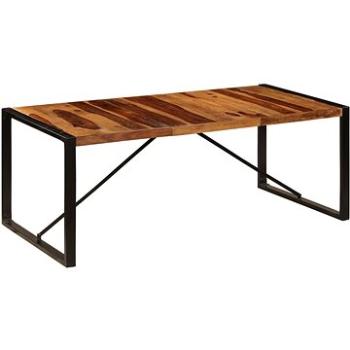 Jídelní stůl 200x100x75 cm masivní sheeshamové dřevo 247413 (247413)