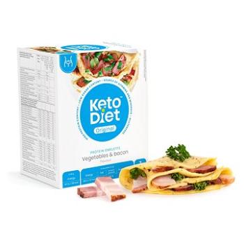 KetoDiet Proteinová omeleta - příchuť slanina (7 porcí) (8594181012034)