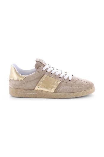 Semišové sneakers boty Kennel & Schmenger Crack hnědá barva, 31-21500