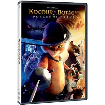 Kocour v botách: Poslední přání - DVD (U00772)