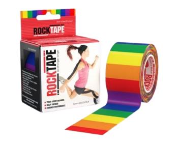 RockTape Design kinesiologický tejp - duha 5 m