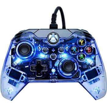 PDP Afterglow Wired Controller - průhledný svítící - Xbox (708056067632)