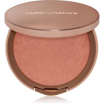 Nude by Nature Cashmere Pressed Blush pudrová tvářenka s vyživujícím účinkem odstín Desert Rose 15 g