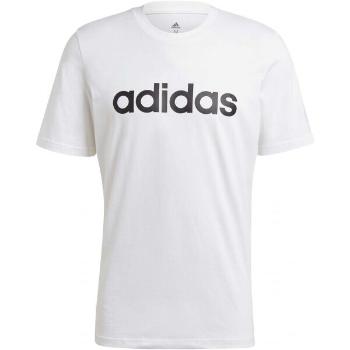 adidas LIN SJ T Pánské tričko, bílá, velikost XL