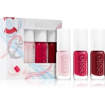 Essie Mini Triopack Vacation Mode lak na nehty 3 ks 3x5 ml