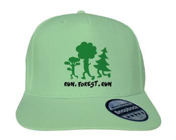 Kšiltovka Snapback Rapper Run forest run