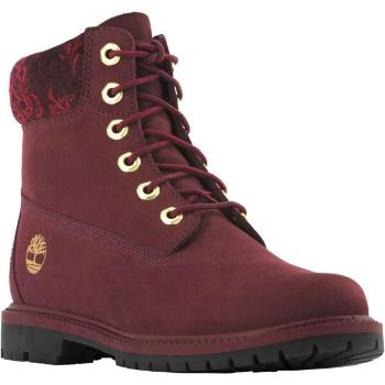 Timberland 6IN HERITAGE BOOT CUPSOLE W Dámská zimní obuv, vínová, velikost 37