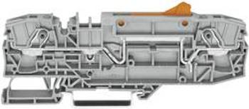 Oddělovací svorka Wago 2006-8671, pružinová, 8 mm, šedá