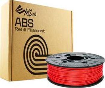 Vlákno pro 3D tiskárny XYZprinting RF10BXEU04H, ABS plast, 1.75 mm, 600 g, červená