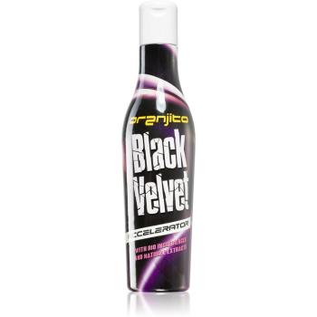 Oranjito Black Velvet Accelerator opalovací mléko do solária s biosložkami a urychlovačem opálení unisex 200 ml