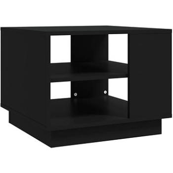 SHUMEE Konferenční stolek černý 55 × 55 × 43 cm dřevotříska, 810290 (810290)