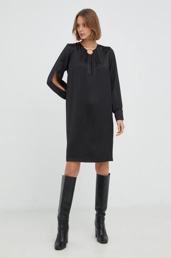 Šaty Nissa černá barva, mini