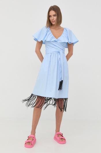 Bavlněné šaty Karl Lagerfeld mini