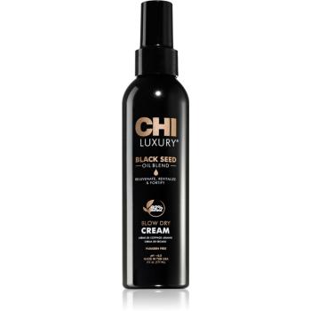 CHI Luxury Black Seed Oil vyživující a termoochranný krém pro uhlazení vlasů 177 ml