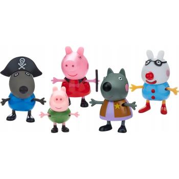 Peppa Pig maškarní šaty 5 figurek