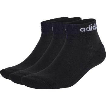 adidas ANKLE 3P Kotníkové ponožky, černá, velikost