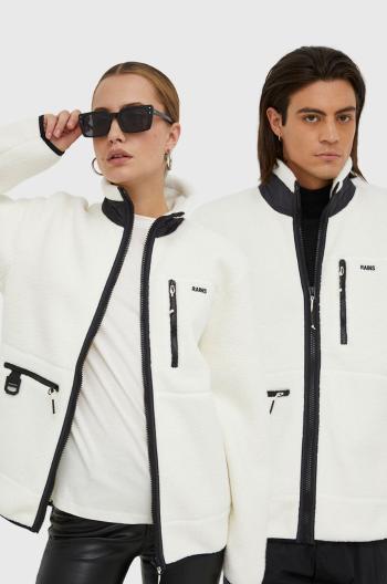 Bunda Rains 18420 Heavy Fleece Jacket , bílá barva, přechodná